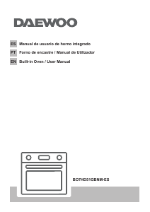 Handleiding Daewoo BO7HD51GBNM-ES Oven