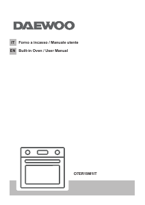 Handleiding Daewoo O7ER19M1IT Oven