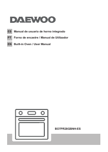 Handleiding Daewoo BO7PR28GBNH-ES Oven