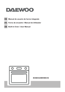 Handleiding Daewoo BO6ED22MXNM-ES Oven