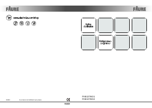 Mode d’emploi Faure FRB327WO2 Réfrigérateur combiné