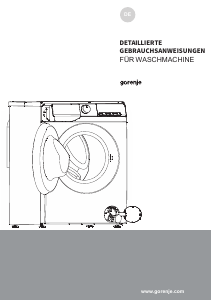 Bedienungsanleitung Gorenje W3NGPI72SBS/AT Waschmaschine