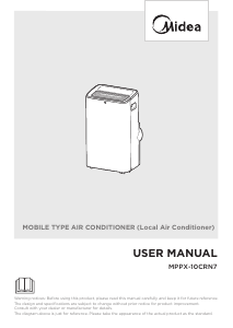 Mode d’emploi Midea MPPX-10CRN7 Climatiseur