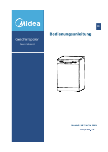 Bedienungsanleitung Midea SF 3.60N PRO Geschirrspüler