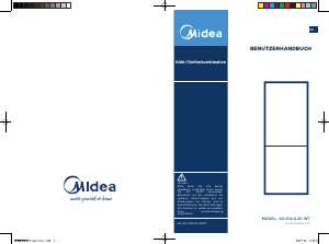 Bedienungsanleitung Midea KG-EIX 6.20 WT Kühl-gefrierkombination