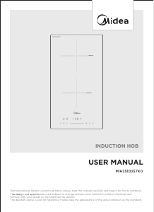 Mode d’emploi Midea MIH351D257K0 Table de cuisson