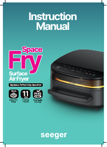 Manual de uso Seeger SGR1030BK Freidora