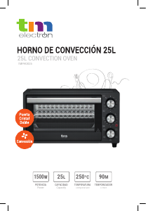 Manual de uso TM Electron TMPHO025 Horno
