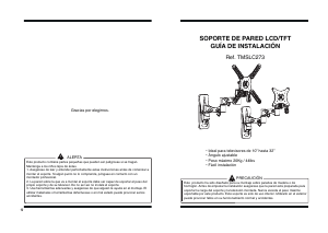Manual de uso TM Electron TMSLC273 Soporte de pared