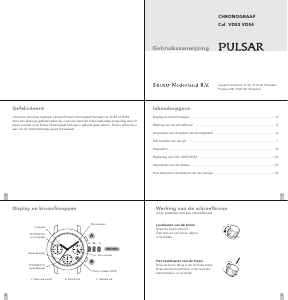 Handleiding Pulsar VD53 Uurwerk