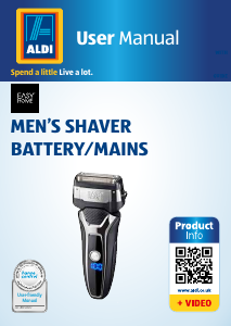 Manual EasyHome 15113902 Shaver
