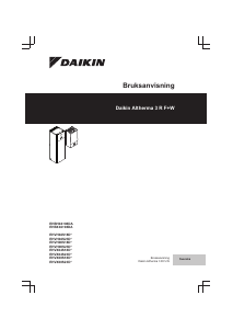 Bruksanvisning Daikin EHBH04DA6V Värmepump
