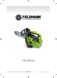 Használati útmutató Fieldmann FZP 25410-B Láncfűrész