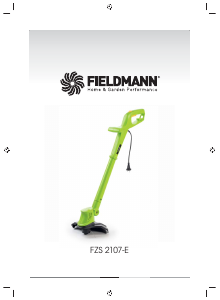 Bruksanvisning Fieldmann FZS 2107-E Grästrimmer