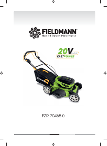 Használati útmutató Fieldmann FZR 70465-0 Fűnyíró