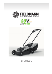 Manual Fieldmann FZR 70320-0 Lawn Mower