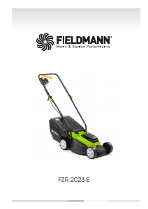 Instrukcja Fieldmann FZR 2023-E Kosiarka