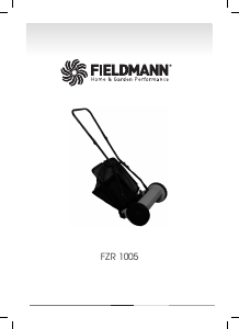 Manual Fieldmann FZR 1005 Lawn Mower