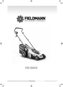 Manual Fieldmann FZR 2033-E Lawn Mower