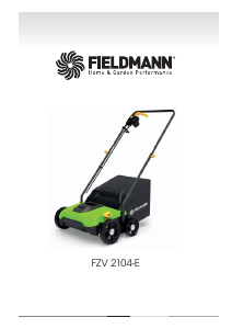 Bruksanvisning Fieldmann FZV 2104-E Vertikalskärare