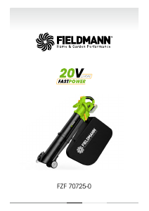 Manuál Fieldmann FZF 70725-0 Fukar na listí