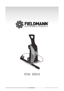 Instrukcja Fieldmann FDW 2002-E Myjka ciśnieniowa