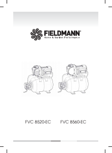 Manual Fieldmann FVC 8520-EC Water Pump