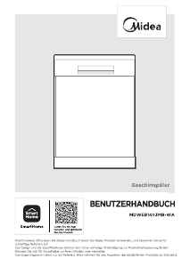 Bedienungsanleitung Midea MDWEB1403MB-WA Geschirrspüler