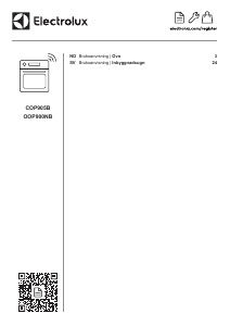 Bruksanvisning AEG COP905B Ugn