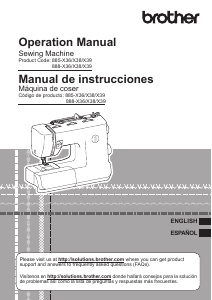 Manual de uso Brother ST271HD Máquina de coser