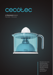 Manual Cecotec ZitrusEasy Basic Citrus Juicer