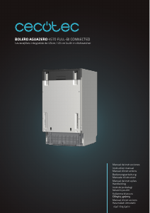 Mode d’emploi Cecotec Bolero Aguazero 4570 Full-BI Connected Lave-vaisselle