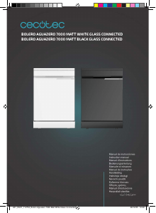 Εγχειρίδιο Cecotec Bolero Aguazero 7000 Matt Glass Connected Πλυντήριο πιάτων