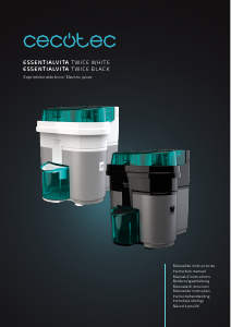 Bruksanvisning Cecotec EssentialVita Twice Juicepress