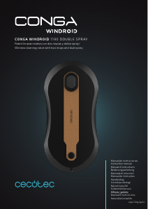 Handleiding Cecotec Conga Windroid W10 DoubleSpray Ruitenreiniger