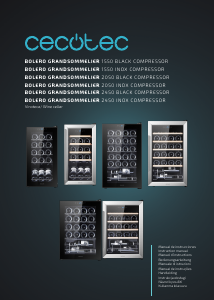 Manuál Cecotec Bolero GrandSommelier 2450 Compressor Vinotéka
