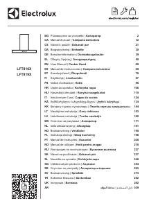 كتيب الكترولوكس LFT816X مدخنة موقد طبخ