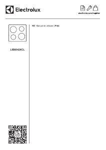 Manual Electrolux LIB60424CL Plită