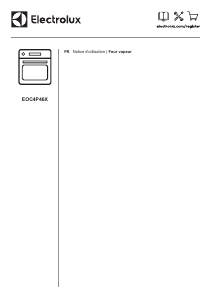 Mode d’emploi Electrolux EOC4P46X Four
