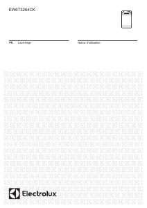 Mode d’emploi Electrolux EW6T3264CK Lave-linge