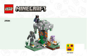 Brugsanvisning Lego set 21586 Minecraft Den Blege Have