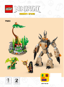 Bedienungsanleitung Lego set 71859 Ninjago Der Drache des Lebens
