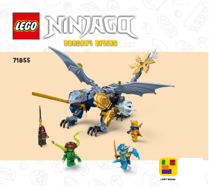 Vadovas Lego set 71855 Ninjago Nindzių drakono Riyu kova