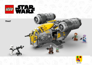 Manuál Lego set 75447 Star Wars Razor Crest