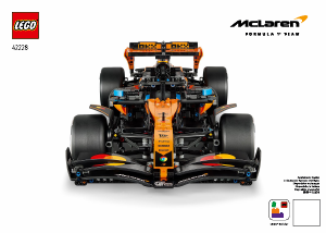 Manuál Lego set 42228 Technic Auto McLaren MCL39 F1