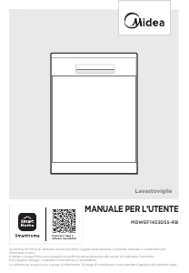 Manuale Midea MDWEF1433DSS-RB​​ Lavastoviglie