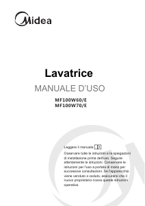 Manuale Midea MF100W60/E Lavatrice