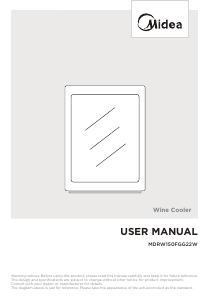 Manuale Midea MDRW150FGG22W Cantinetta vino