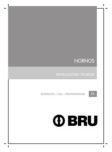 Manual de uso BRU EH 3006 Horno