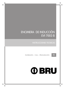 Manual de uso BRU EVI 7003 B Placa